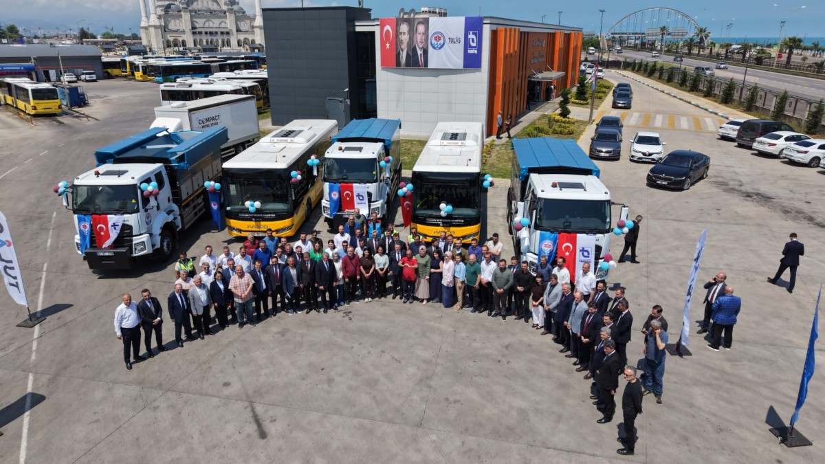Trabzon’da Ulaşım ve Altyapı Atılımı: Filoya 5 Yeni Araç Daha Katıldı