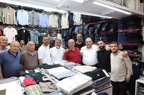KEÇİÖRENDE ORTAK AKIL DÖNEMİ BAŞKAN ÖZARSLANDAN ESNAFA SÜRPRİZ ZİYARET