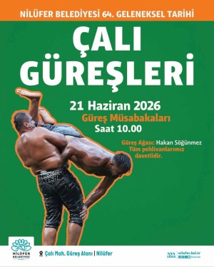 BURSA'DA ALTIN KEMER İÇİN DEV RANDEVU: TARİHİ ÇALI GÜREŞLERİ 64'ÜNCÜ KEZ BAŞLIYOR